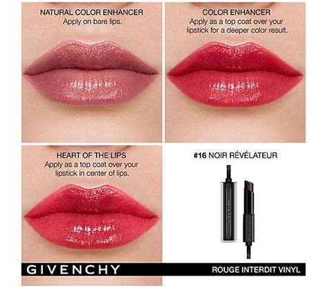 How to Create a Statement Look with Givenchy Temptation Black Magic Lipstick